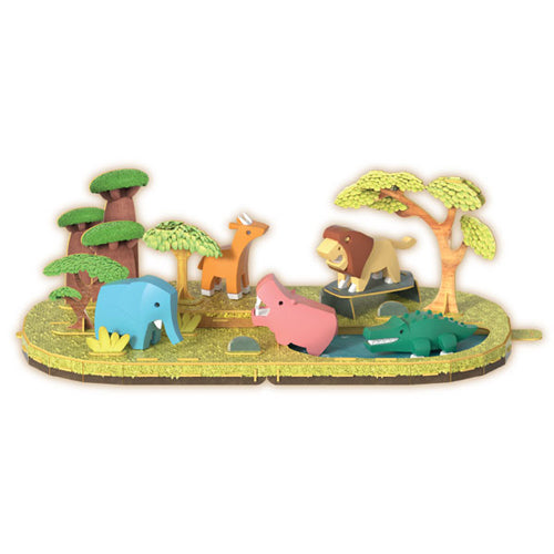 Halftoys World Set - Animal