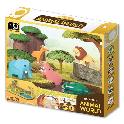 Halftoys World Set - Animal