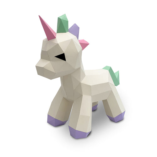 Little Unicorn Papercraft Kit