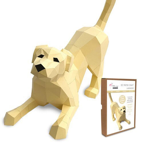 Labrador Papercraft Kit