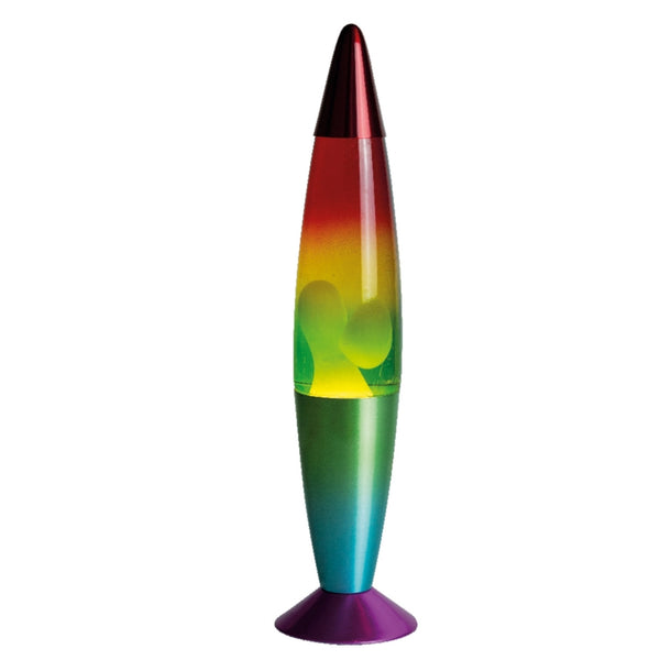 40cm Rainbow Lava Lamp